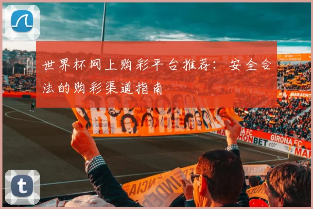 世界杯网上购彩平台推荐：安全合法的购彩渠道指南